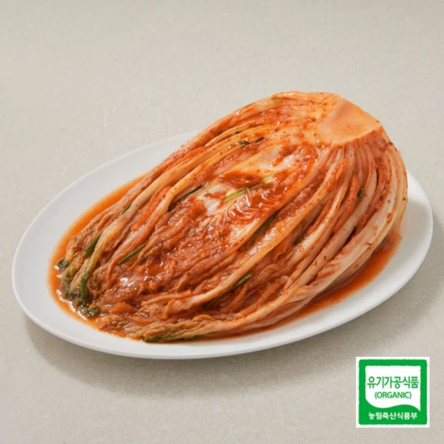전주찬방 전국김치품평회 4회수상 유기농 포기김치 3kg, 1개