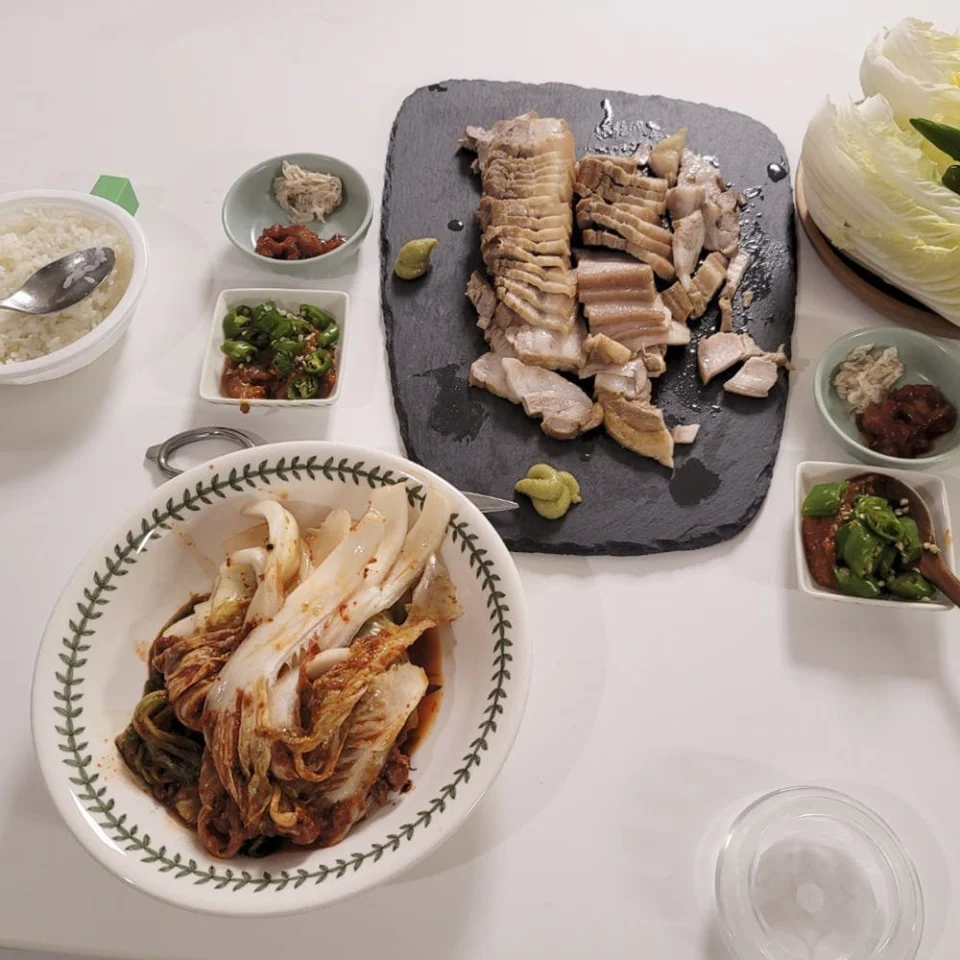 통오겹살 한판 생고기 미박삼겹살 구이 수육 1등급 5.5kg 냉장